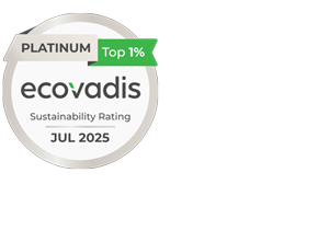 Platinum medaļa &bdquo;EcoVadis&ldquo; 2025. gada jūlijs