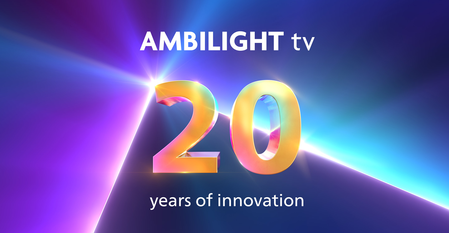 20 gadi ar Ambilight televizoru