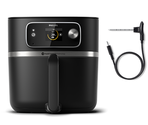 Philips Airfryer Combi 7000.&nbsp;sērijas XXL ierīce ar integrētu pārtikas termometru