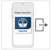 izveidot savienojumu, izmantojot lietotni