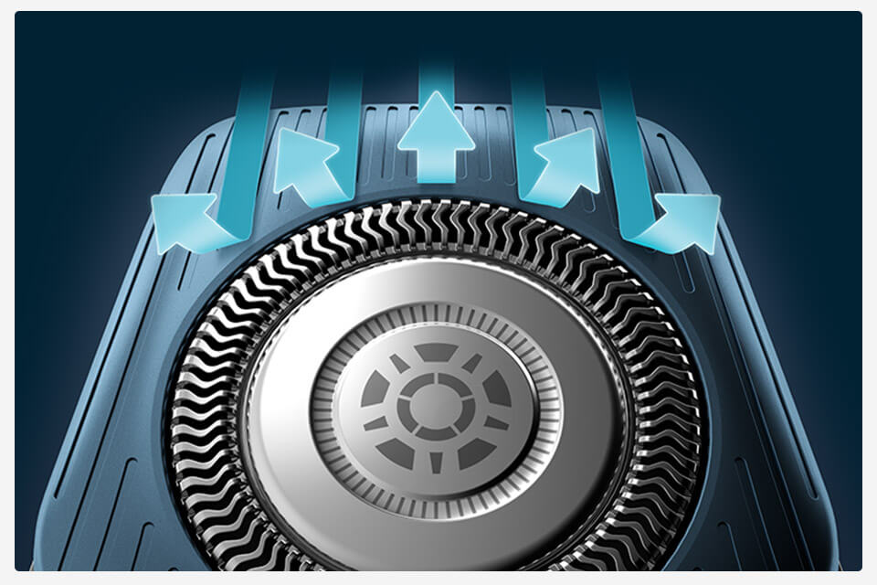 Precīzā bārdas matiņu vadī&scaron;anas galva Hair-Guide