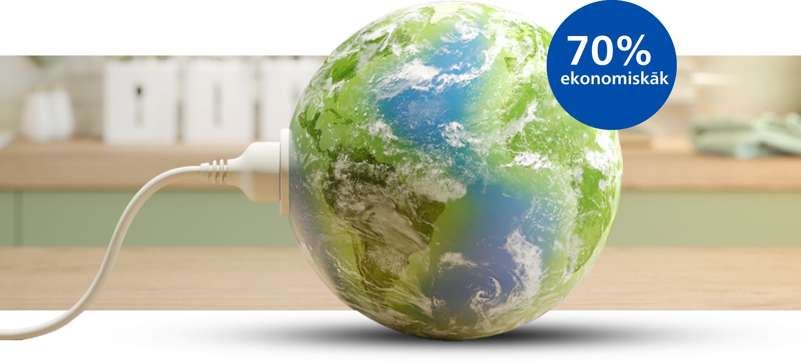 Enerģijas un laika taupī&scaron;anas reklāmkarogs