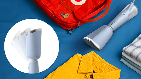 Gaumīgs dizains ar regulējamu uzgali: ērtai lieto&scaron;anai un glabā&scaron;anai