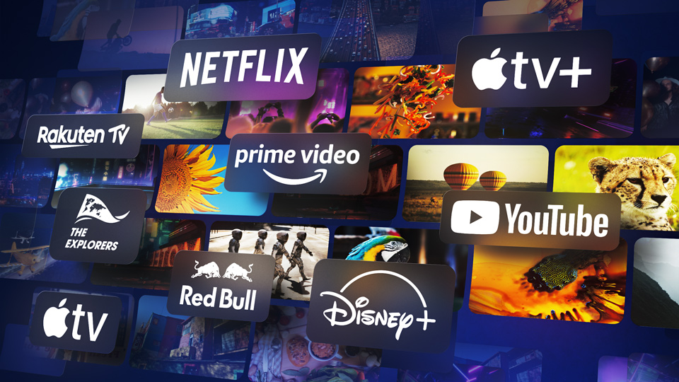 Iecienītās lietotnes Philips viedtelevizorā