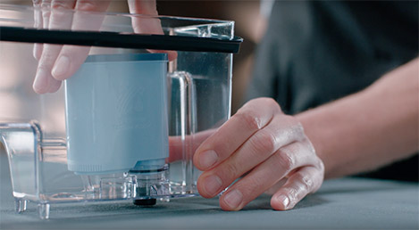 AquaClean filtra uzstādī&scaron;ana