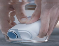 AquaClean filtra izņem&scaron;ana no iepakojuma