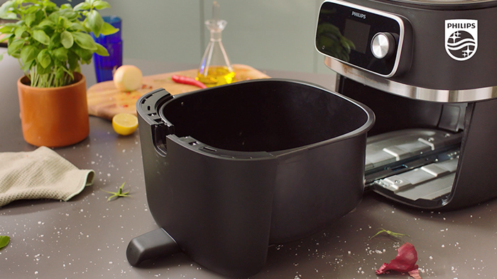 Kā tīrīt Airfryer Combi 7000.&nbsp;sērijas XXL aerogrilu