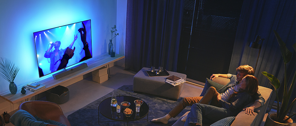 Philips Ambilight televizors | Labākais televizors mūzikai